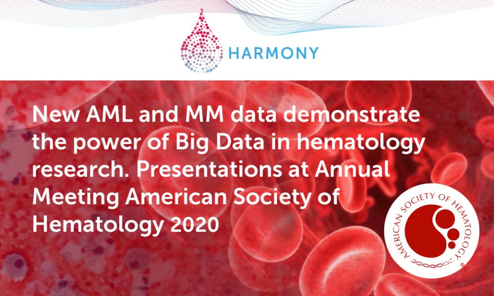 HARMONY presents new results at the virtual 62nd Annual Meeting of the American Society of Hematology