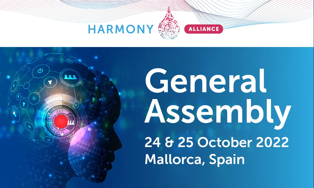 Looking forward to meeting our community at the HARMONY Alliance General Assembly