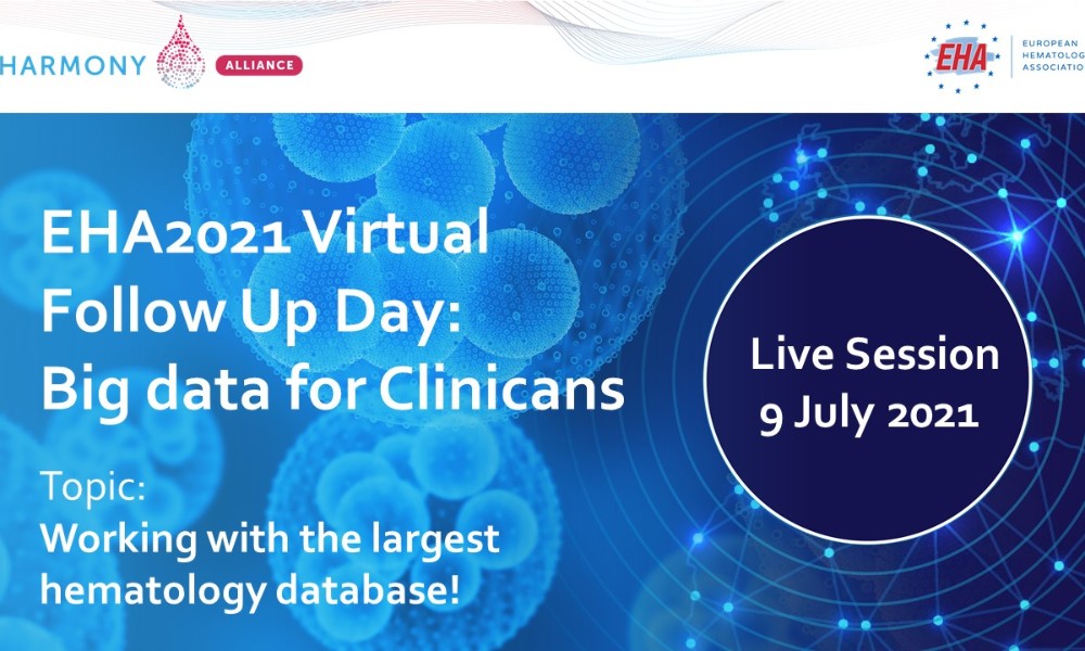 Invitation for clinicians: participate in the EHA2021-HARMONY live session